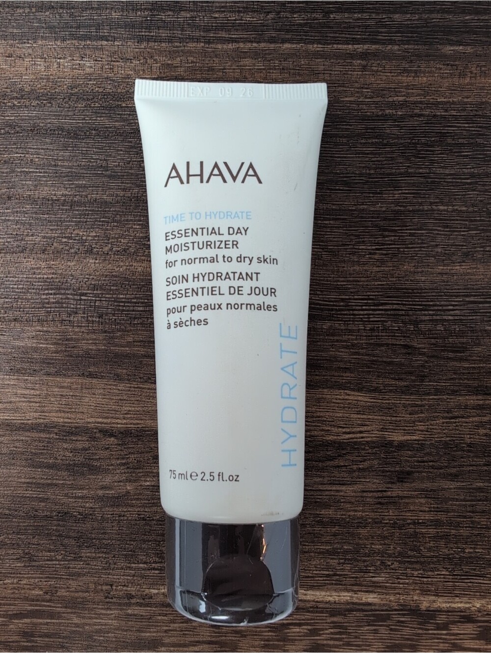 AHAVA Hydrate Time To Hydrate Essential Day Moisturizer 2.5oz Sealed Exp 9/26